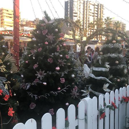 Malagueta Blue Beach Malaga Bagian luar foto